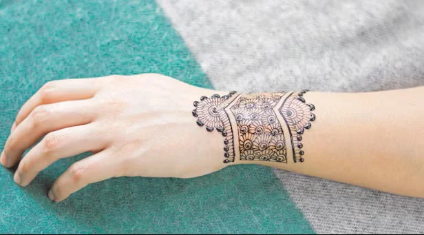 50+ Best Groom Mehndi Design for Boys and Men in 2026 45 Bracelet Style Groom Mehendi