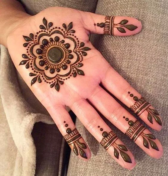 50+ Best Groom Mehndi Design for Boys and Men in 2026 21 Chakra-Inspired Groom Mehndi Design