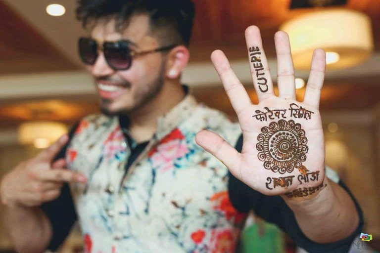 50+ Best Groom Mehndi Design for Boys and Men in 2026 29 Customized Mandala Groom Mehndi Design