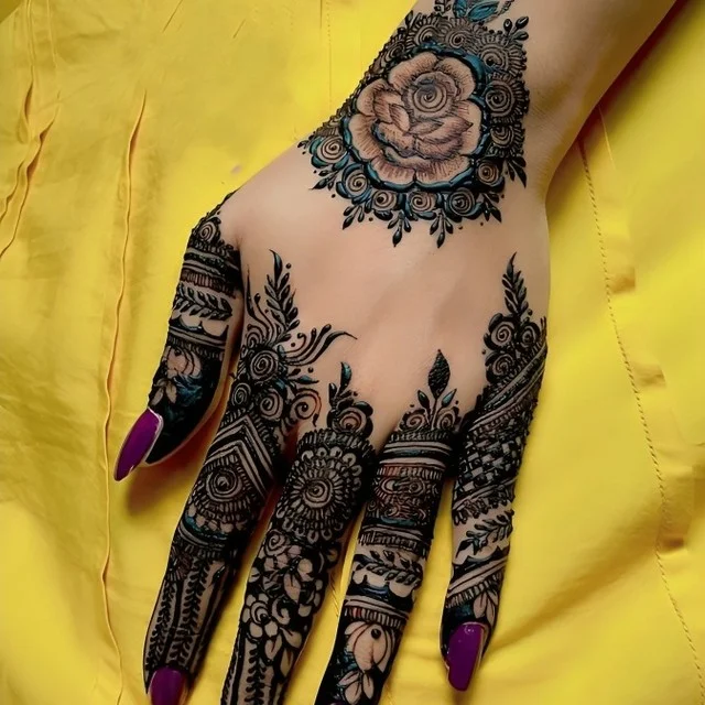 50+ Khafif Mehndi Designs – Simple & Stylish Design Try in 2026 51 Dubai Khafif Mehandi Design