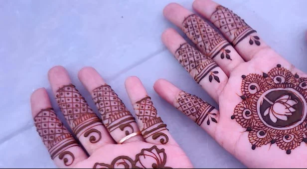 50+ Best Groom Mehndi Design for Boys and Men in 2026 39 Fingertip Groom Mehndi Design