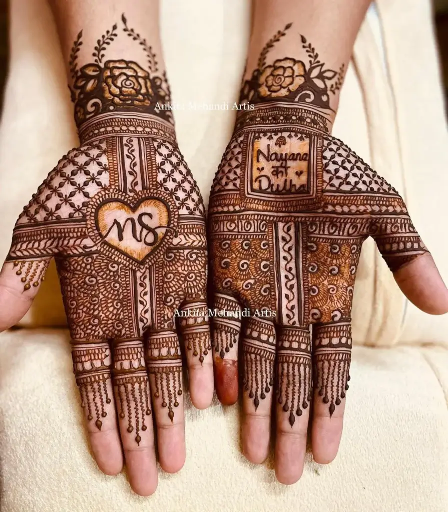50+ Best Groom Mehndi Design for Boys and Men in 2026 31 Full Hand Intricate Groom Mehendi Design