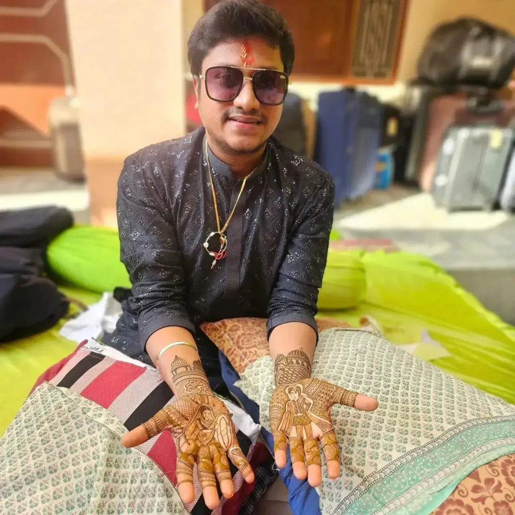50+ Best Groom Mehndi Design for Boys and Men in 2026 56 Iconic Groom Mehendi Design