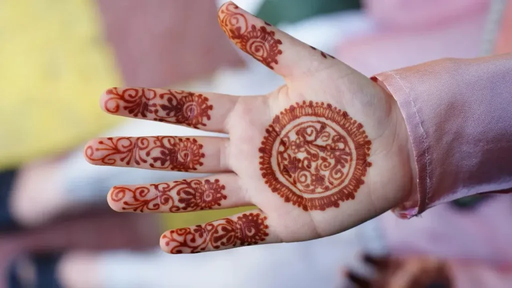 50+ Best Groom Mehndi Design for Boys and Men in 2026 41 Leafy Minimal Trail Mehandi Design for Groom