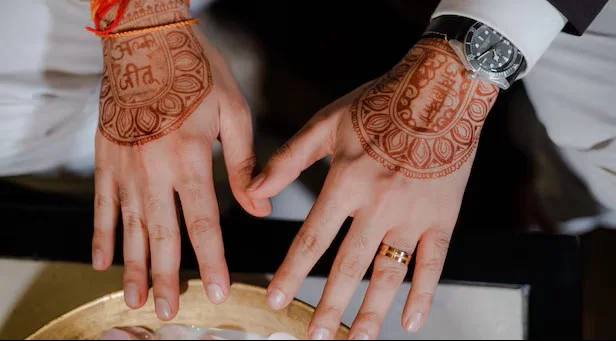 50+ Best Groom Mehndi Design for Boys and Men in 2026 44 Mandala Chain Mehandi Design Groom