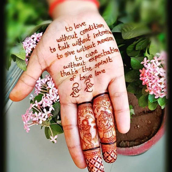 50+ Best Groom Mehndi Design for Boys and Men in 2026 12 Quote Mehndi Design
