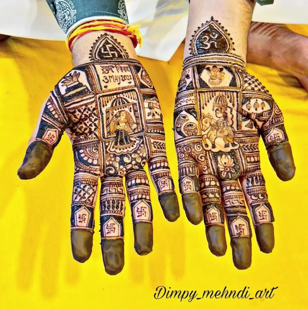 50+ Best Groom Mehndi Design for Boys and Men in 2026 50 Regal Groom Mehndi Design
