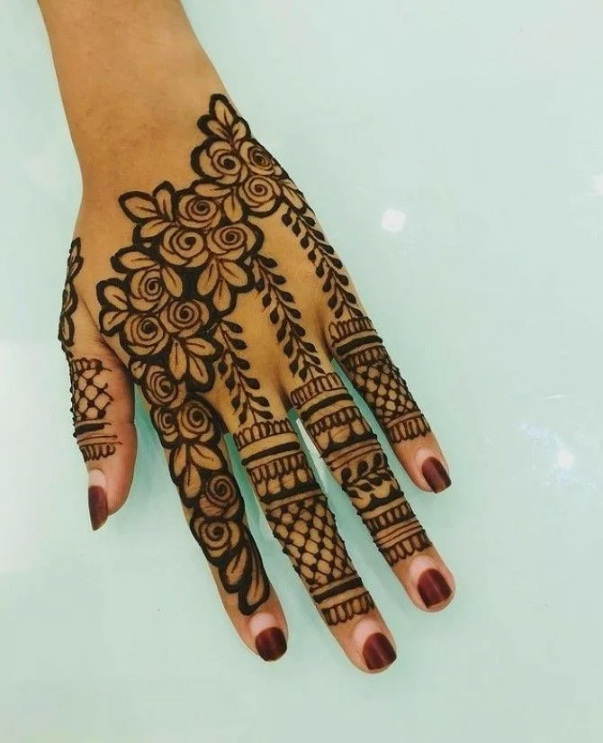 50+ Khafif Mehndi Designs – Simple & Stylish Design Try in 2026 31 Simple Khafif Mehandi Designs