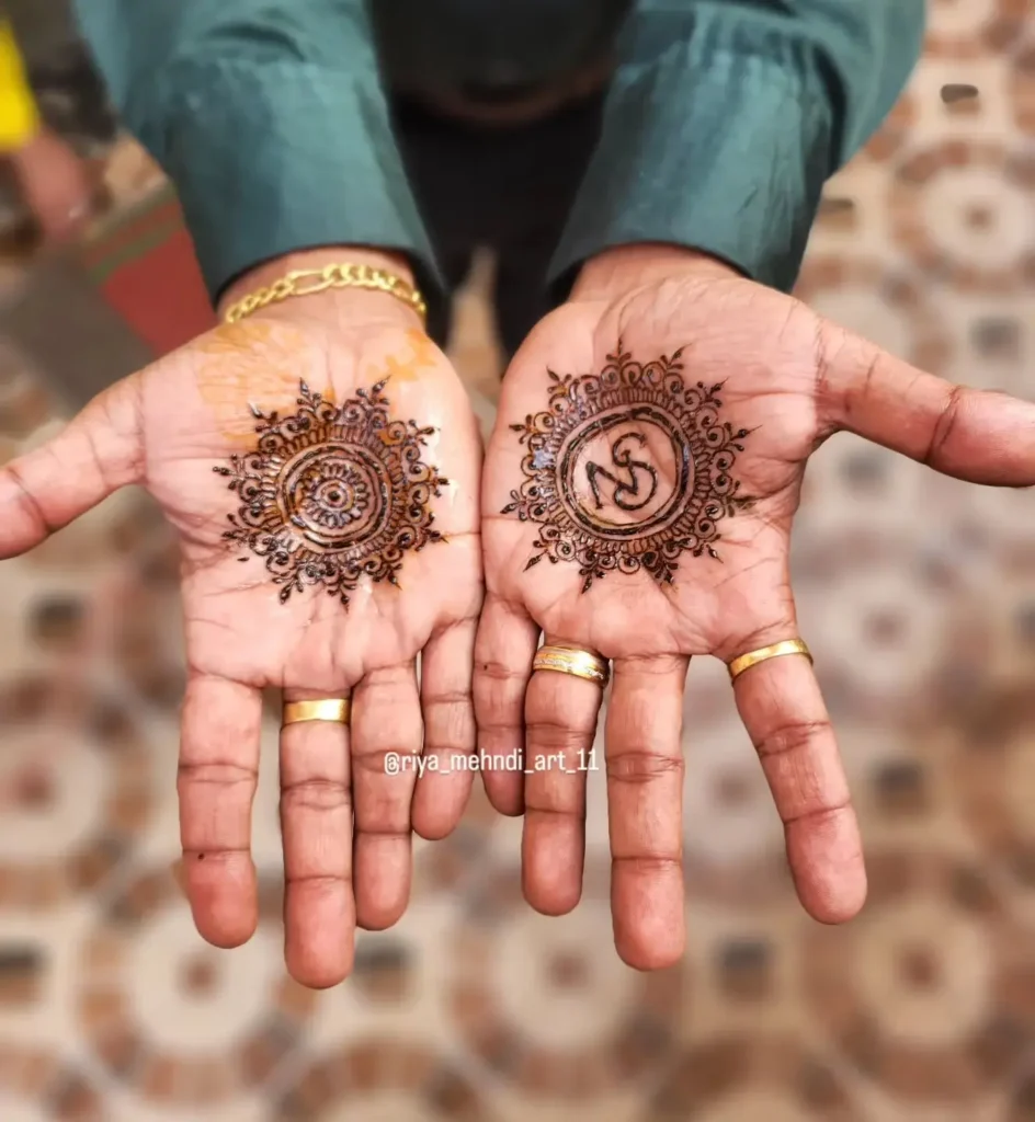50+ Best Groom Mehndi Design for Boys and Men in 2026 8 Simple Mandala Mehndi Design Classic and Timeless