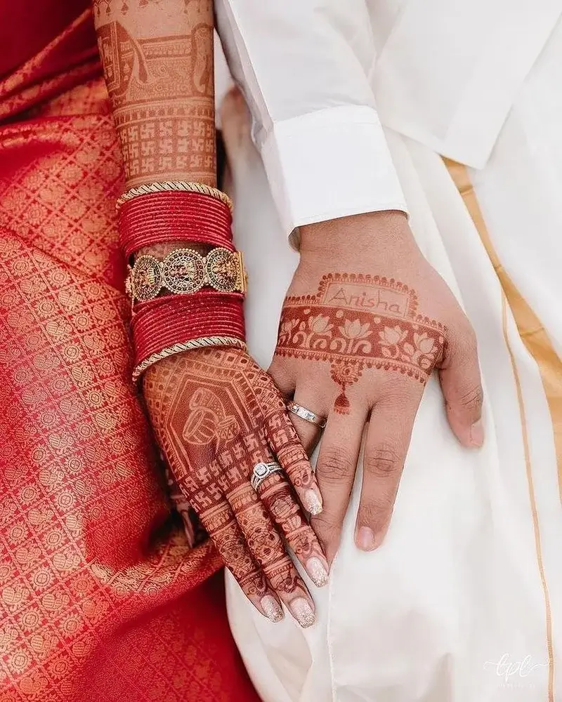 50+ Best Groom Mehndi Design for Boys and Men in 2026 38 Traditional Groom Mehndi Design for Boys