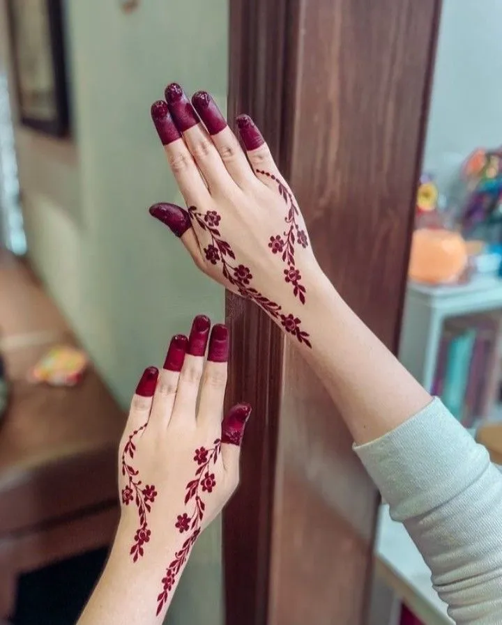 arabic indian and pakistani mehndi design