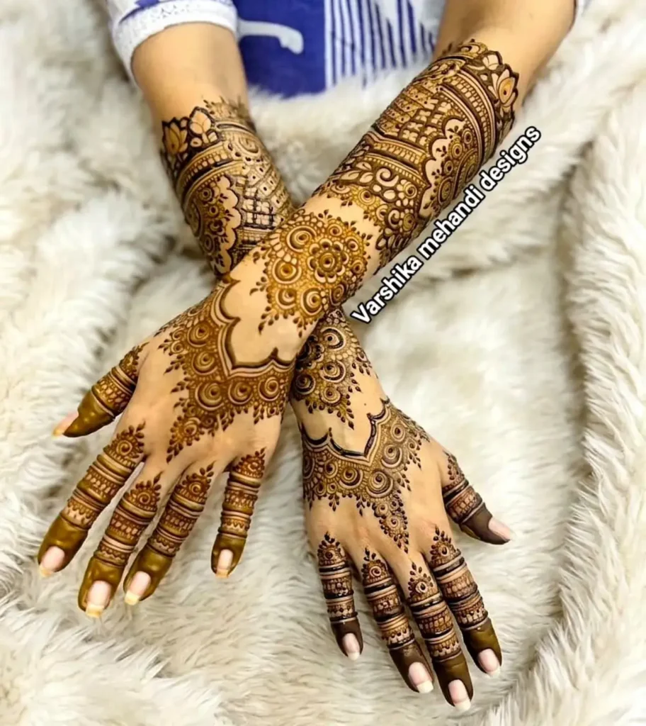 60+ Stylish Back Hand Mehndi Designs You Must Try in 2026! 10 bridal arabic back hand mehndi designs