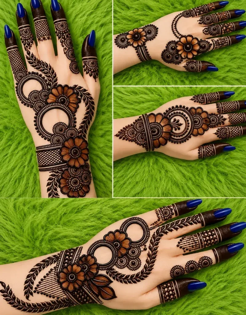 easy arabic mehndi design