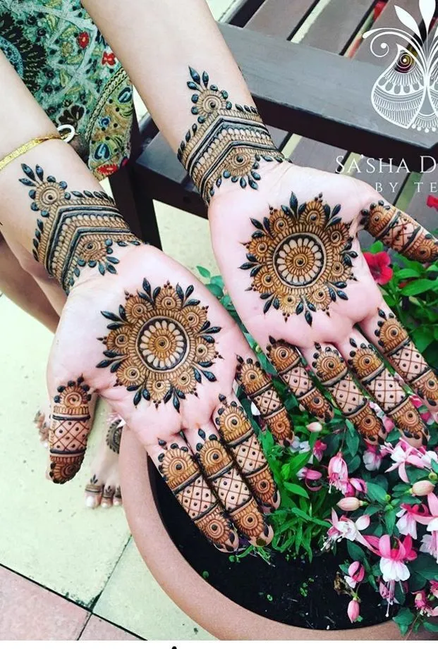 family gathering design for any festival arabic mehndi designs