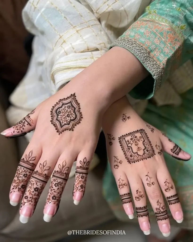 60+ Stylish Back Hand Mehndi Designs You Must Try in 2026! 44 free-style modern back hand mehndi designs