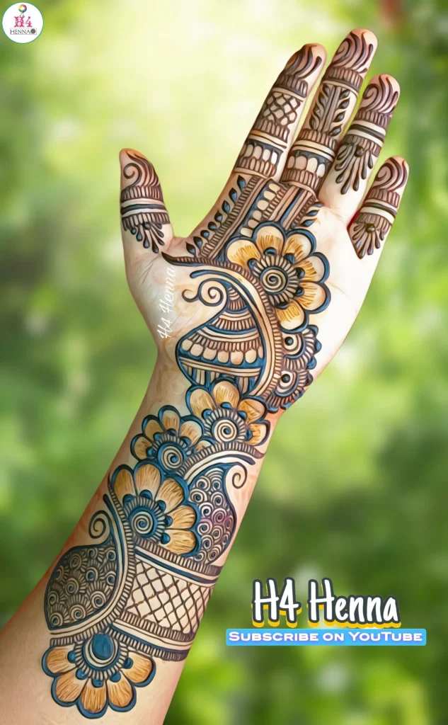 Full Hand Arabic Mehndi Designs