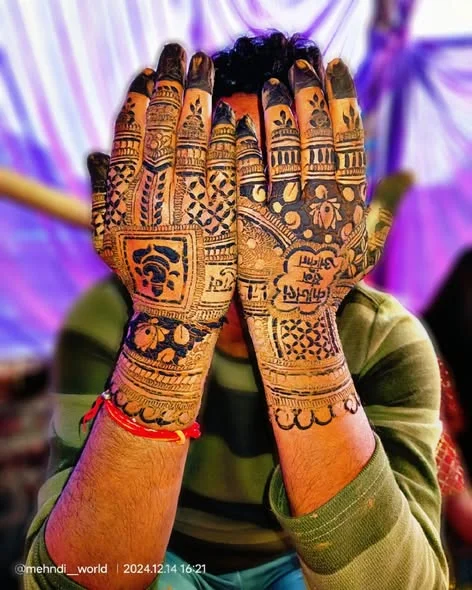 50+ Best Groom Mehndi Design for Boys and Men in 2026 61 groom mehndi design back hand
