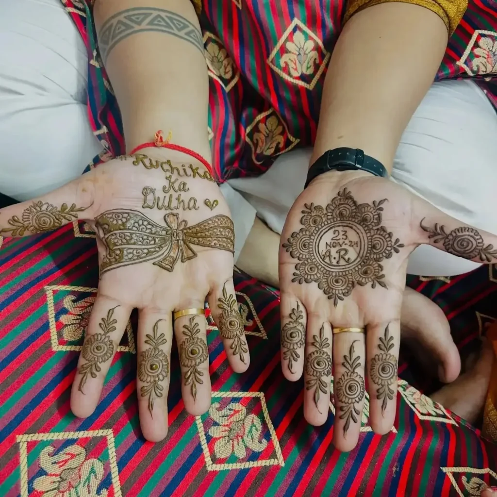 50+ Best Groom Mehndi Design for Boys and Men in 2026 60 groom mehndi design simple
