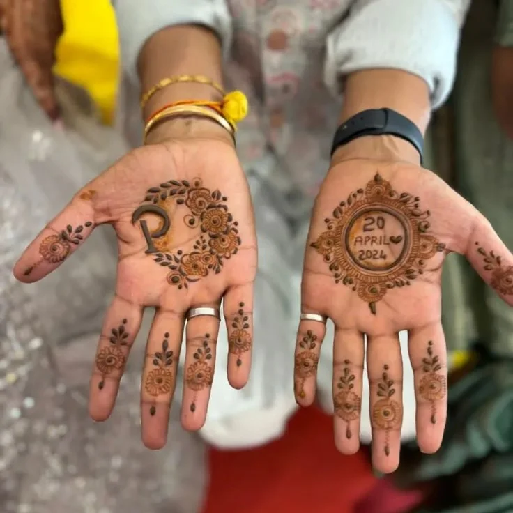 50+ Best Groom Mehndi Design for Boys and Men in 2026 6 groom mehndi design