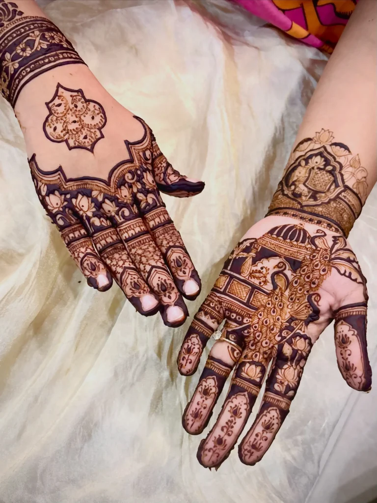 60+ Stylish Back Hand Mehndi Designs You Must Try in 2026! 59 raksha bandhan back hand mehndi designs