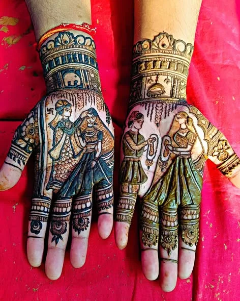 50+ Best Groom Mehndi Design for Boys and Men in 2026 62 royal groom mehndi design
