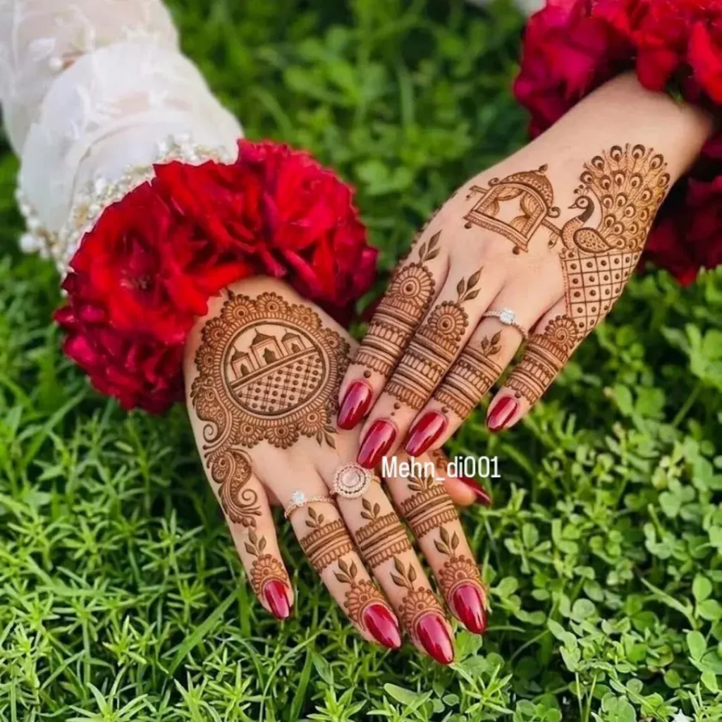 Finger Mehndi Design: 40+ Ideas for When the Event Is Tomorrow 3 stylish finger mehndi design