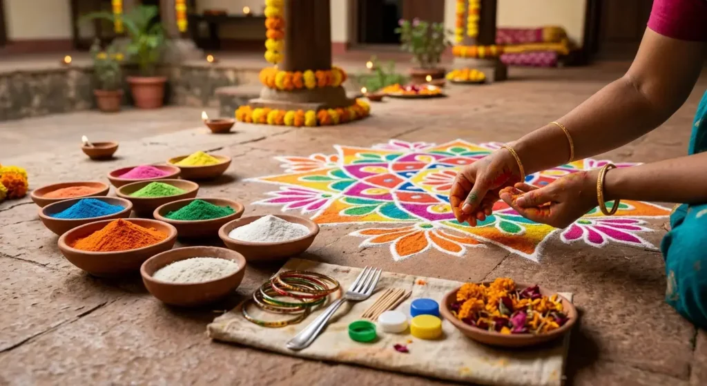 100+ Attractive Rangoli Designs: Create Stunning Art in Minutes 79 Best Materials for Making Rangoli