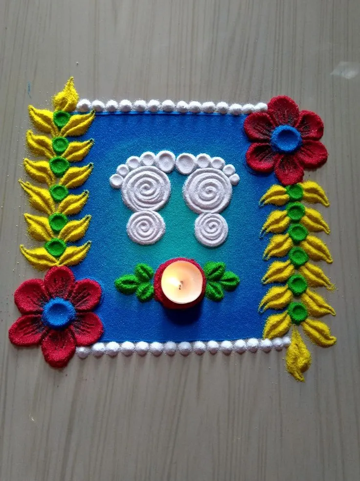 100+ Attractive Rangoli Designs: Create Stunning Art in Minutes 7 Easy Rangoli Designs for Kids