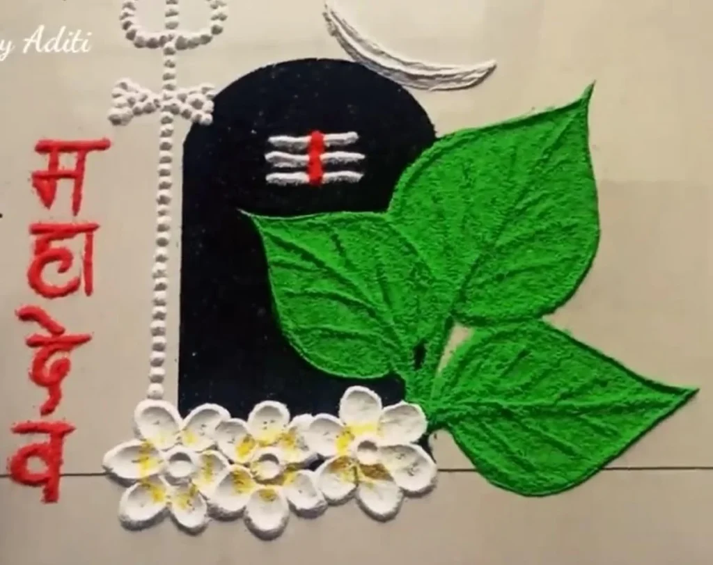 100+ Attractive Rangoli Designs: Create Stunning Art in Minutes 58 Hartalika Rangoli