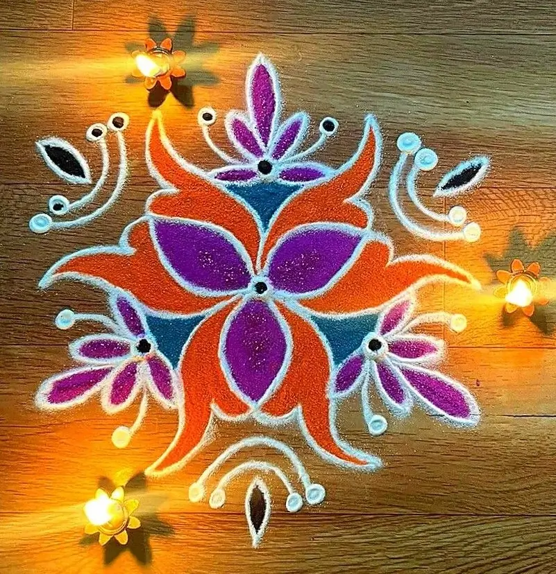 100+ Attractive Rangoli Designs: Create Stunning Art in Minutes 61 Rangoli Muggulu