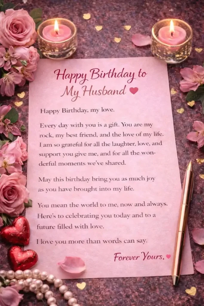 150+ Happy Birthday Wishes for My Lovely Husband 16 birthday message for husband