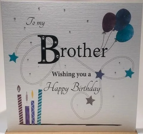 birthday wishes for brother in english