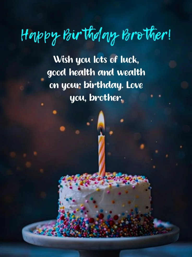 birthday wishes for my brother
