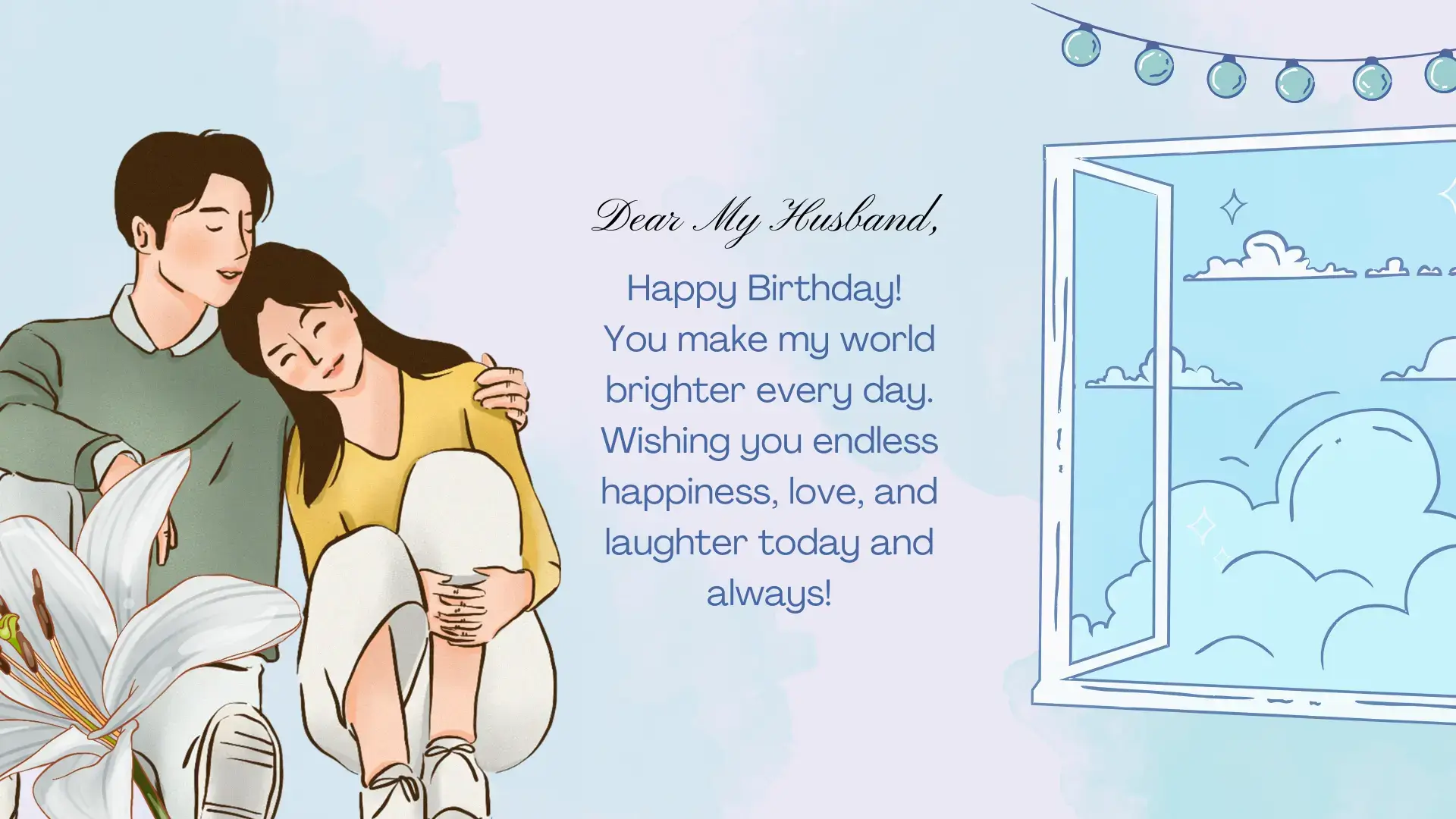 birthday wishes for my lovely husband