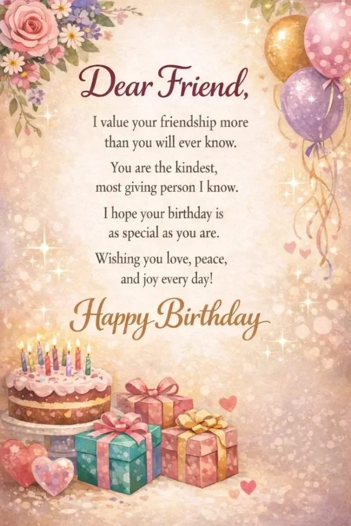 300+ Happy Birthday Wishes for Best Friend | Latest Messages 2026 7 blessing birthday wishes for friend
