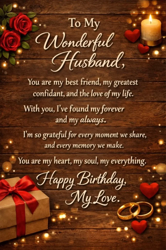 150+ Happy Birthday Wishes for My Lovely Husband 24 blessing birthday wishes for husband