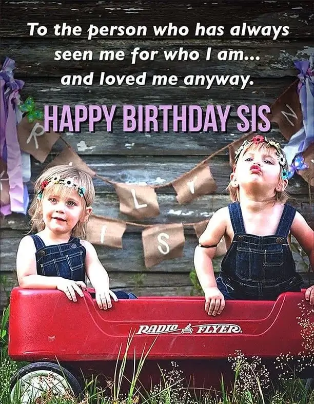 happy birthday little sister