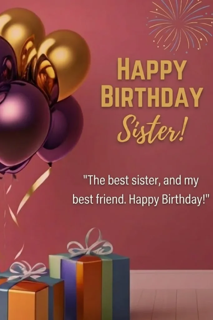 happy birthday my sister