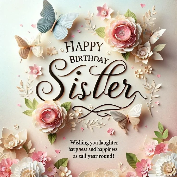 happy birthday sister wishes