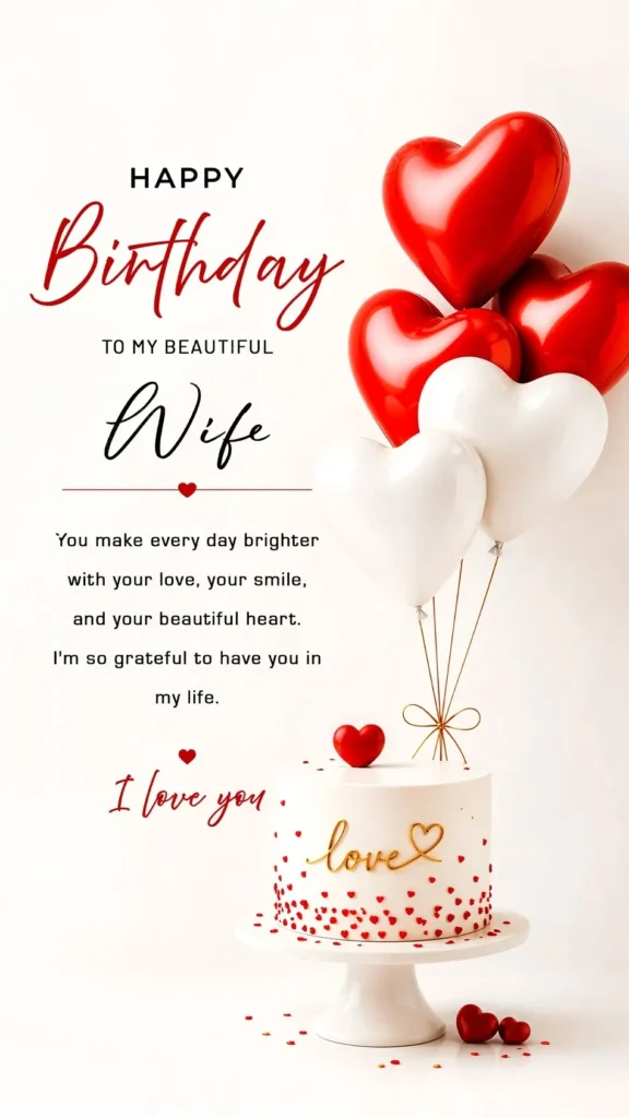 150+ Heart Houching Happy Birthday Wishes for My Lovely Wife 6 happy birthday wife