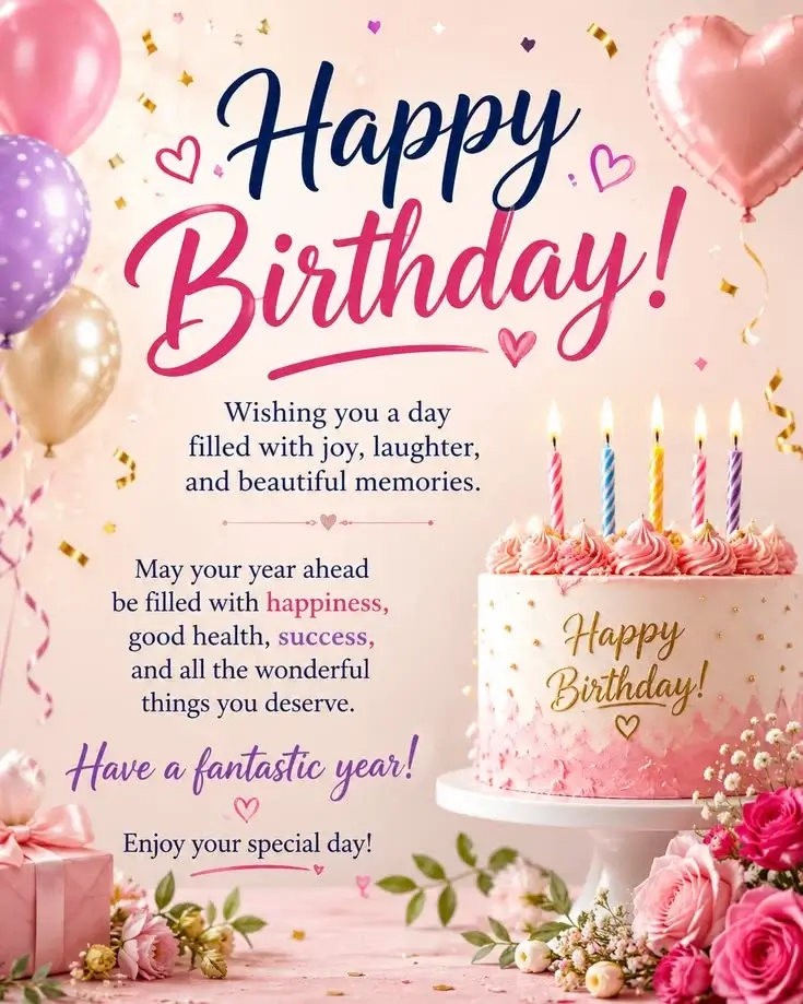 300+ Happy Birthday Wishes for Best Friend | Latest Messages 2026 2 happy birthday wishes for friend