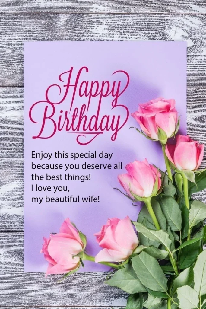 150+ Heart Houching Happy Birthday Wishes for My Lovely Wife 4 happy birthday wishes for wife