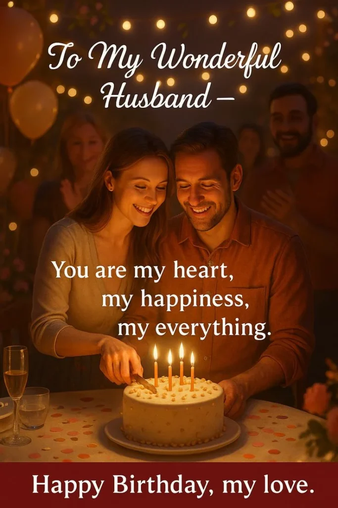 150+ Happy Birthday Wishes for My Lovely Husband 3 husband birthday wishes