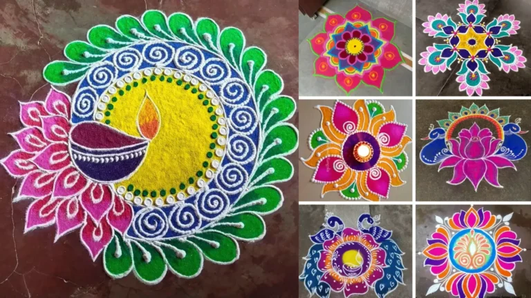 100+ Attractive Rangoli Designs: Create Stunning Art in Minutes 1 rangoli design
