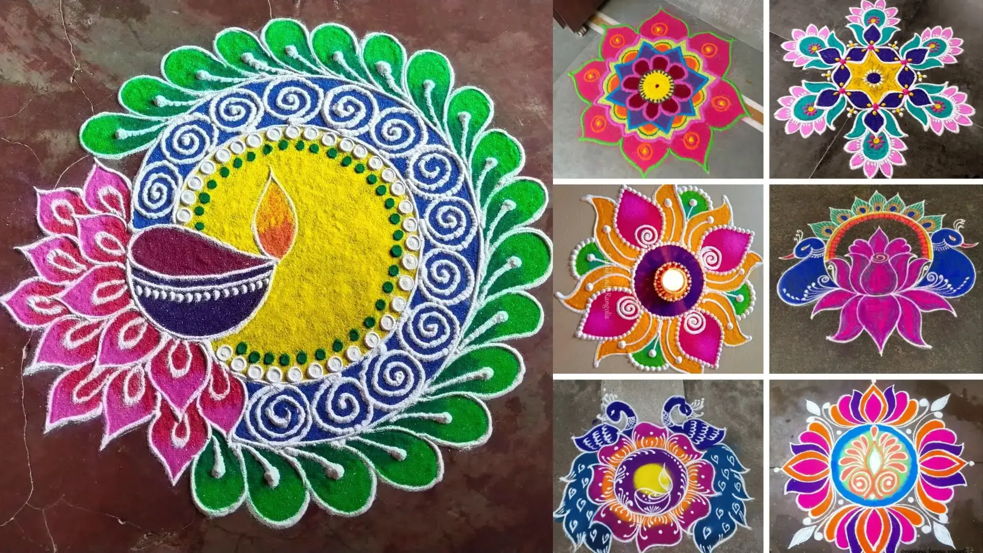 100+ Attractive Rangoli Designs: Create Stunning Art in Minutes 1 rangoli design