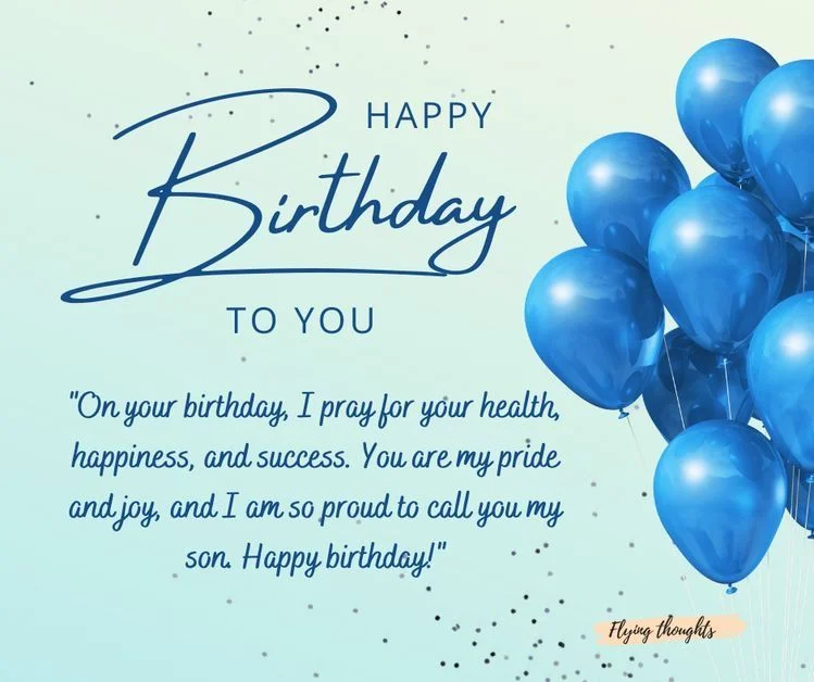 200+ Happy Birthday Wishes & Blessing Messages for Son 16 birthday message for son