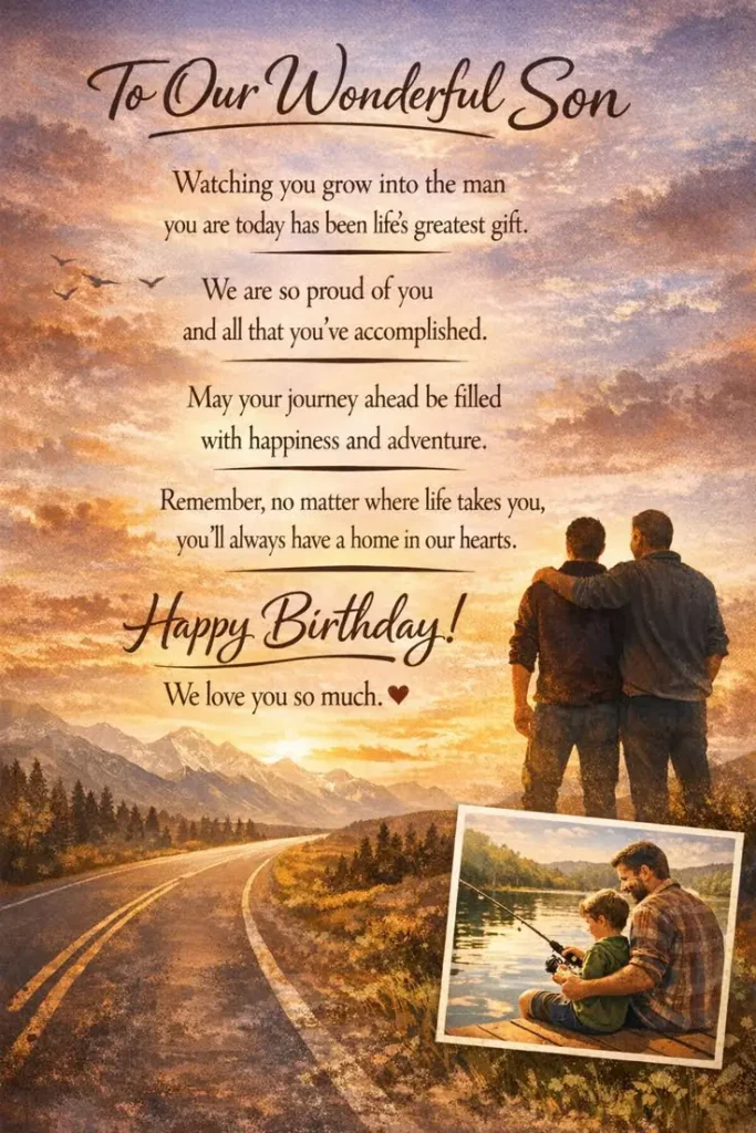 200+ Happy Birthday Wishes & Blessing Messages for Son 27 birthday wishes for a son
