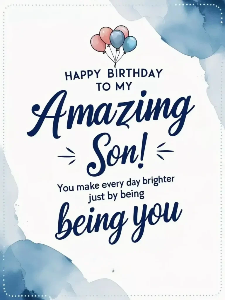 200+ Happy Birthday Wishes & Blessing Messages for Son 8 birthday wishes for boy