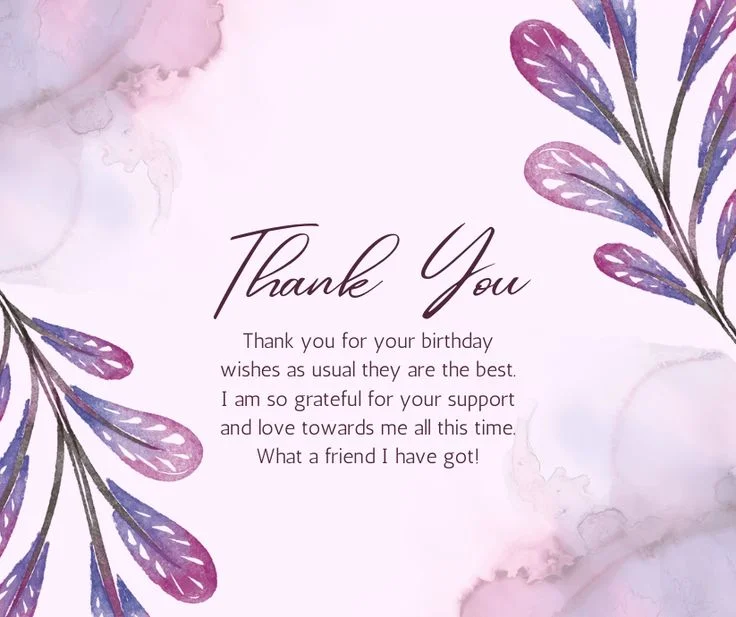 200+ Ways to Say Thank You Messages for Birthday Wishes 8 birthday wishes thanks reply
