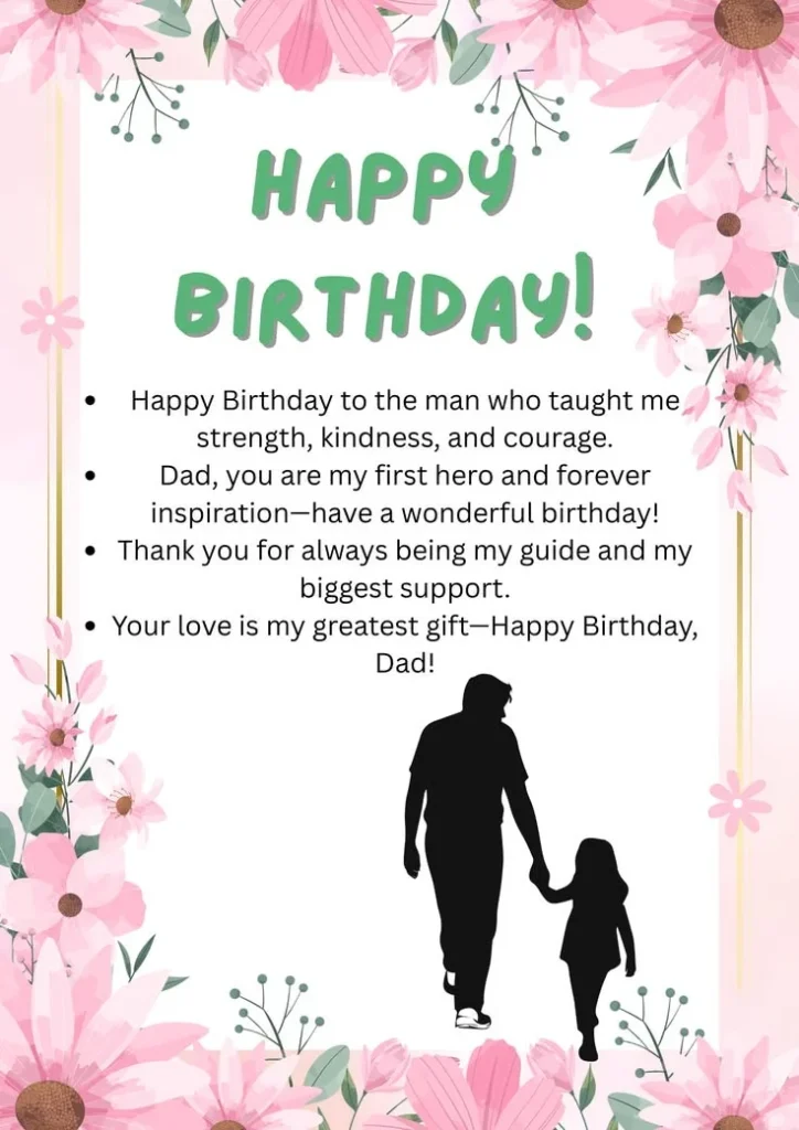 150+ Heart-Touching Happy Birthday Wishes for Daddy 2 happy birthday dad